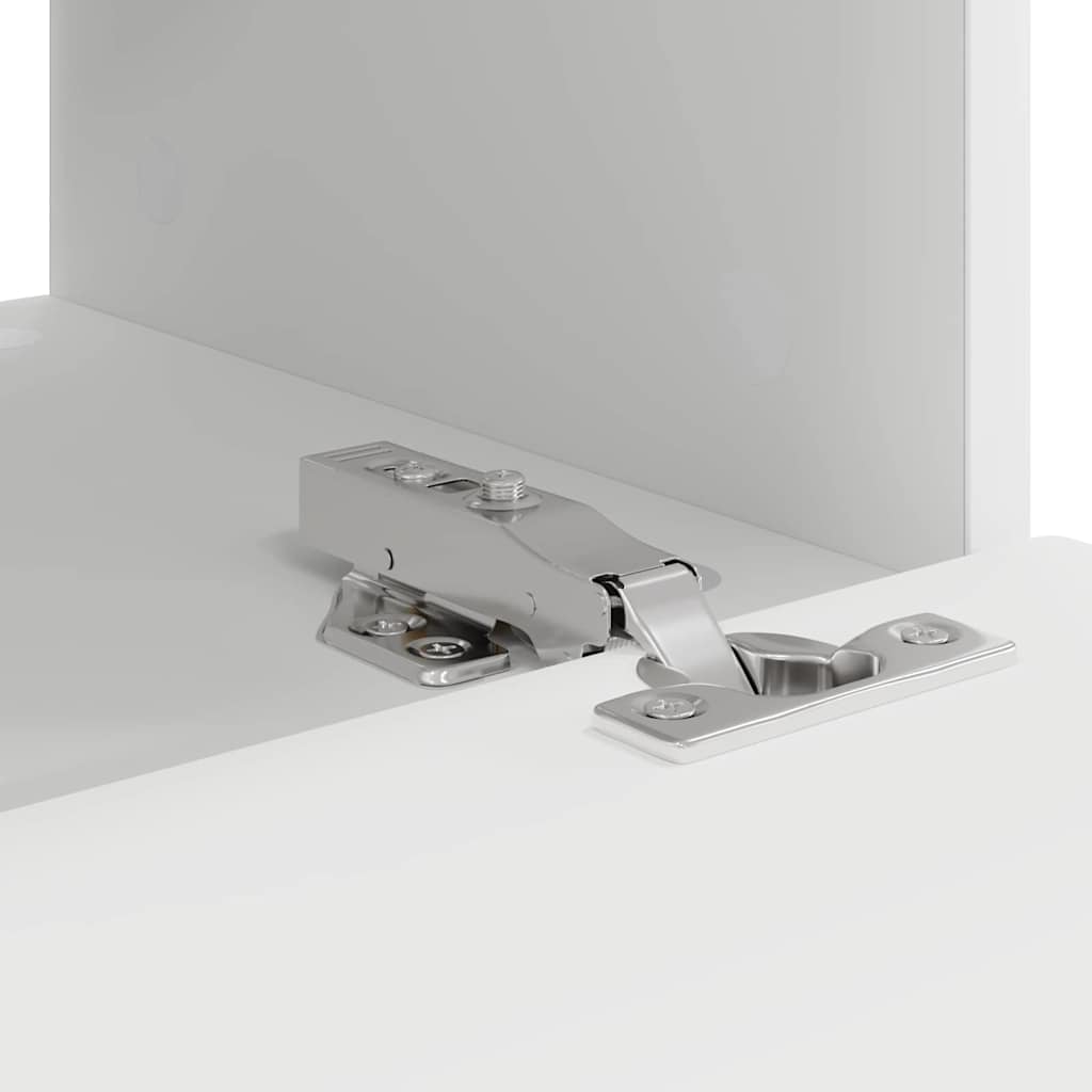 vidaXL Szafka pod telewizor 2 pcs Biały 39 x 31 x 29,5 cm