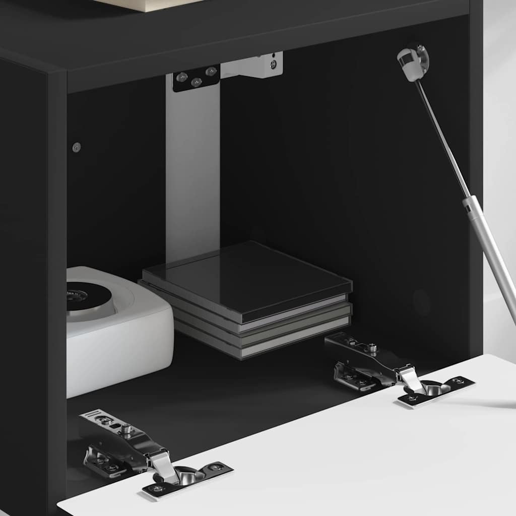 vidaXL Szafka pod telewizor Czarny 39 x 31 x 29,5 cm