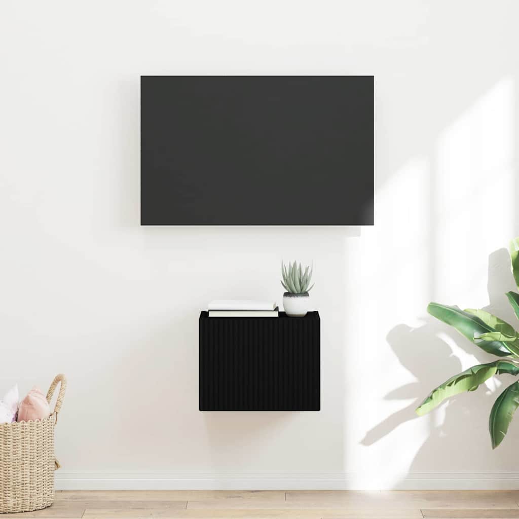 vidaXL Szafka pod telewizor Czarny 39 x 31 x 29,5 cm