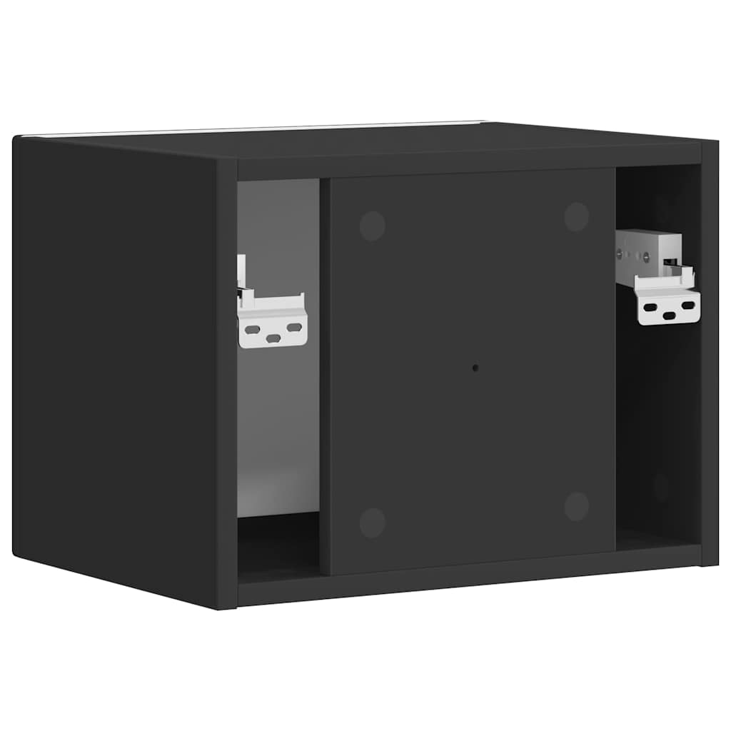 vidaXL Szafka pod telewizor Czarny 39 x 31 x 29,5 cm