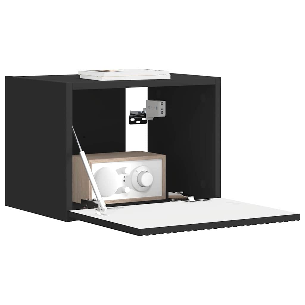 vidaXL Szafka pod telewizor Czarny 39 x 31 x 29,5 cm