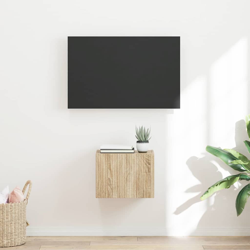 vidaXL Szafka pod telewizor Sonoma 39 x 31 x 29,5 cm