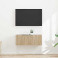 vidaXL Szafka pod telewizor 2 pcs Sonoma 39 x 31 x 29,5 cm