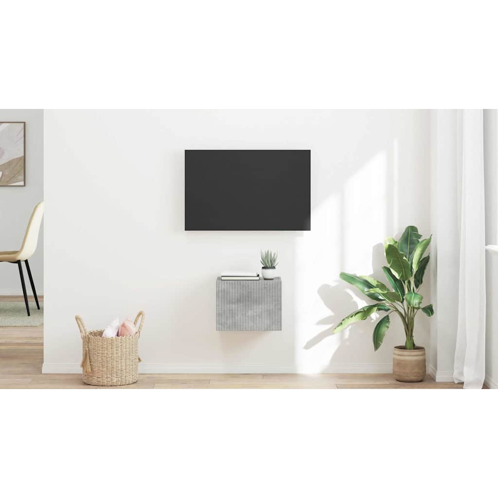 vidaXL Szafka pod telewizor 39 x 31 x 29,5 cm Betonowy