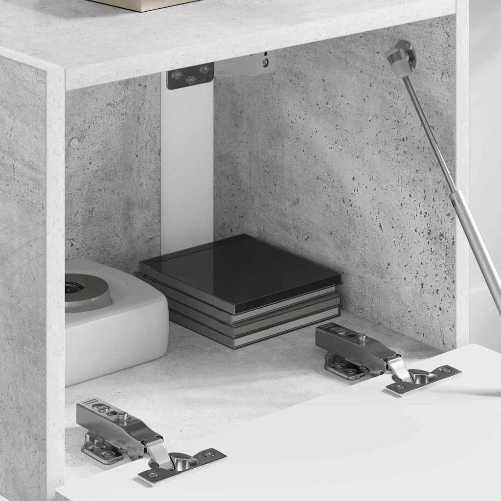 vidaXL Szafka pod telewizor Betonowy 39 x 31 x 29,5 cm