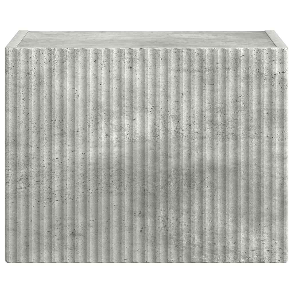vidaXL Szafka pod telewizor Betonowy 39 x 31 x 29,5 cm