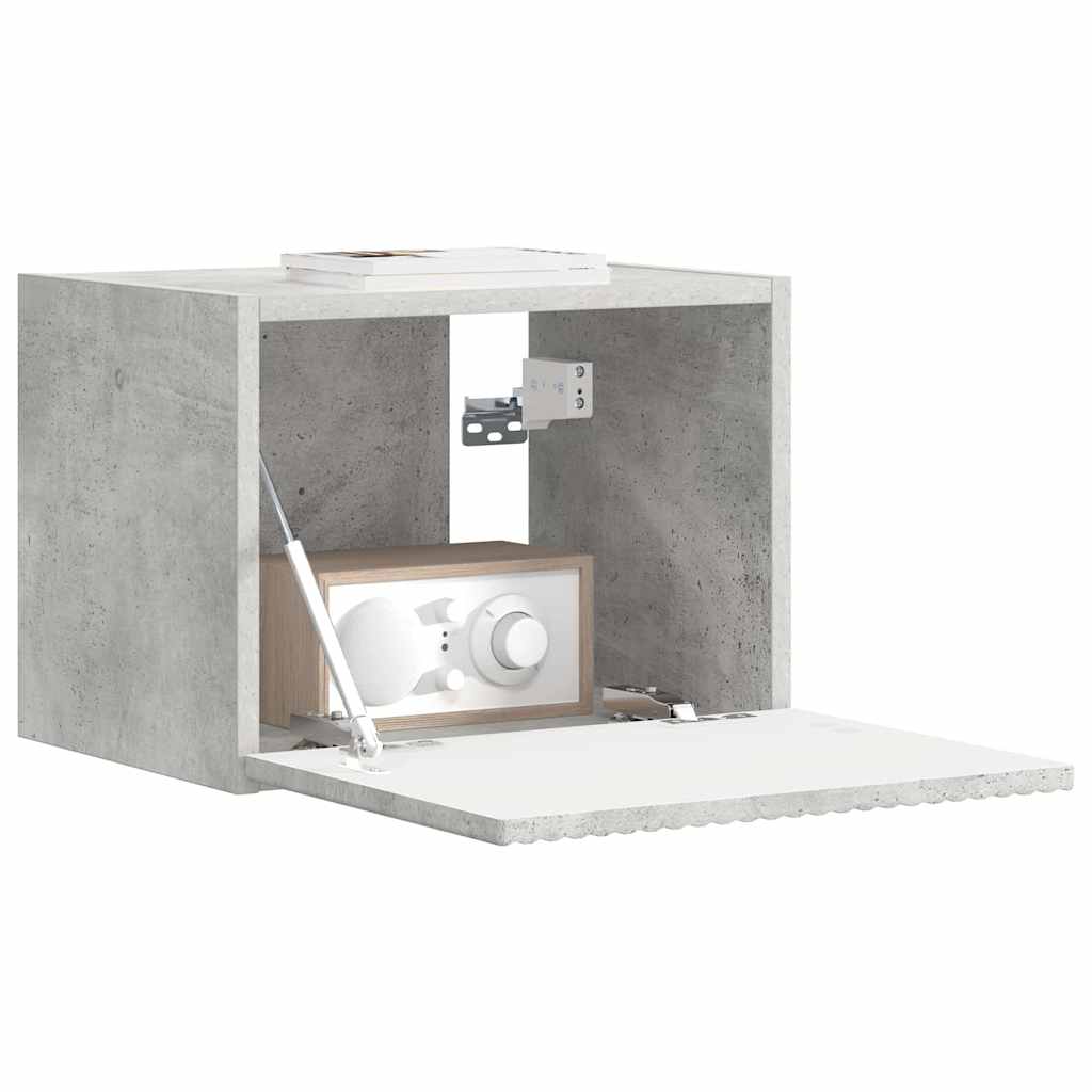 vidaXL Szafka pod telewizor Betonowy 39 x 31 x 29,5 cm