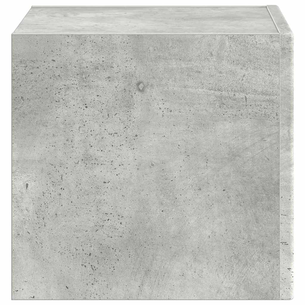 vidaXL Szafka pod telewizor Betonowy 39 x 31 x 29,5 cm