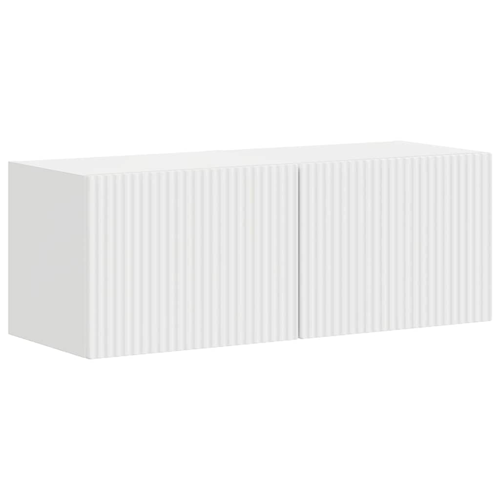 vidaXL Szafka pod telewizor 2 pcs Błyszcząca biel 39 x 31 x 29,5 cm
