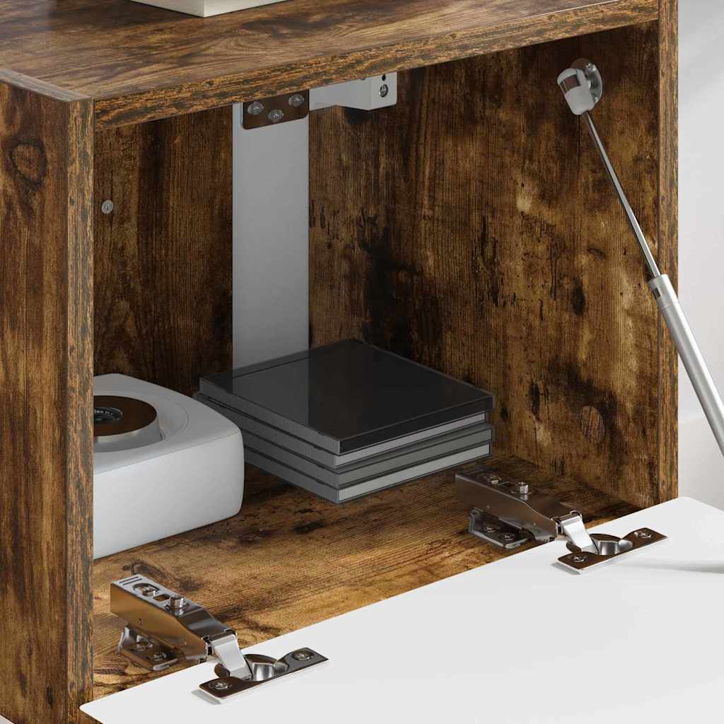 vidaXL Szafka pod telewizor Dąb wędzony 39 x 31 x 29,5 cm