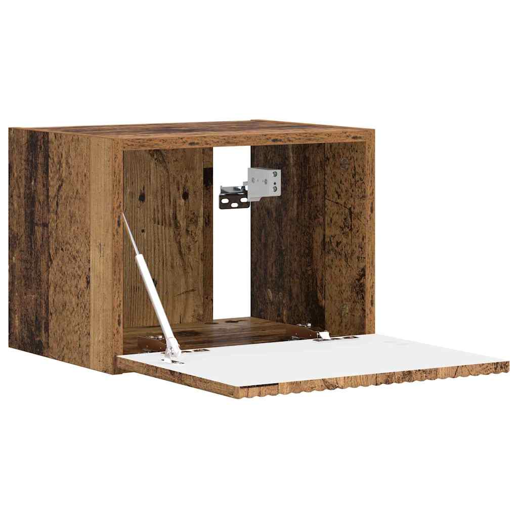vidaXL Szafka pod telewizor Dąb wędzony 39 x 31 x 29,5 cm