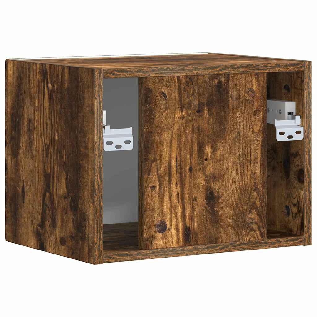 vidaXL Szafka pod telewizor Dąb wędzony 39 x 31 x 29,5 cm