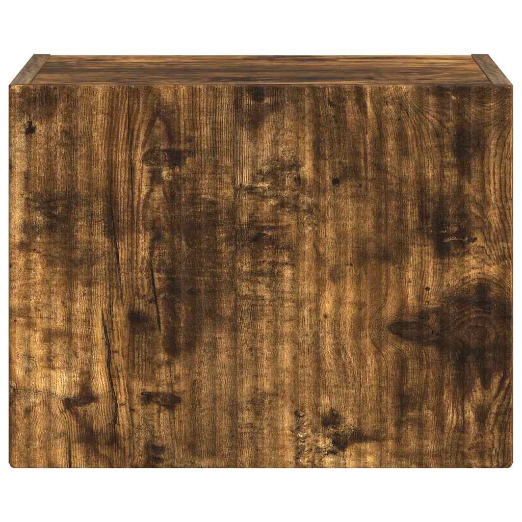 vidaXL Szafka pod telewizor Dąb wędzony 39 x 31 x 29,5 cm