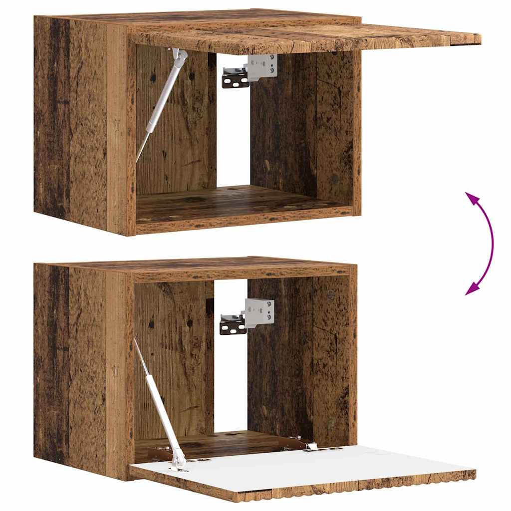 vidaXL Szafka pod telewizor Dąb wędzony 39 x 31 x 29,5 cm