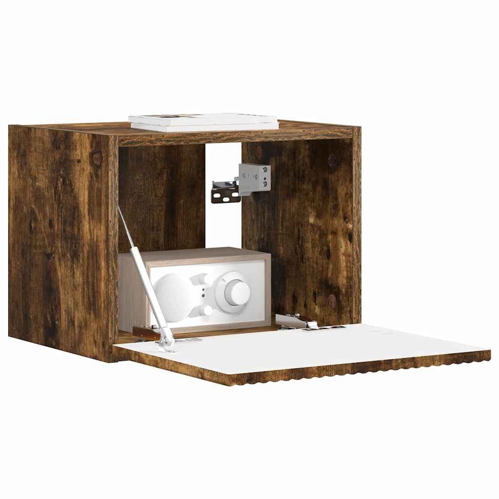 vidaXL Szafka pod telewizor Dąb wędzony 39 x 31 x 29,5 cm