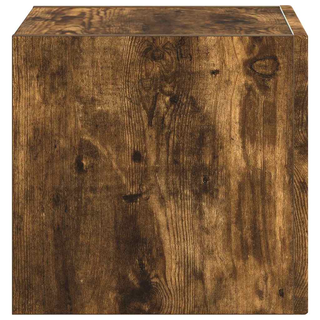 vidaXL Szafka pod telewizor Dąb wędzony 39 x 31 x 29,5 cm