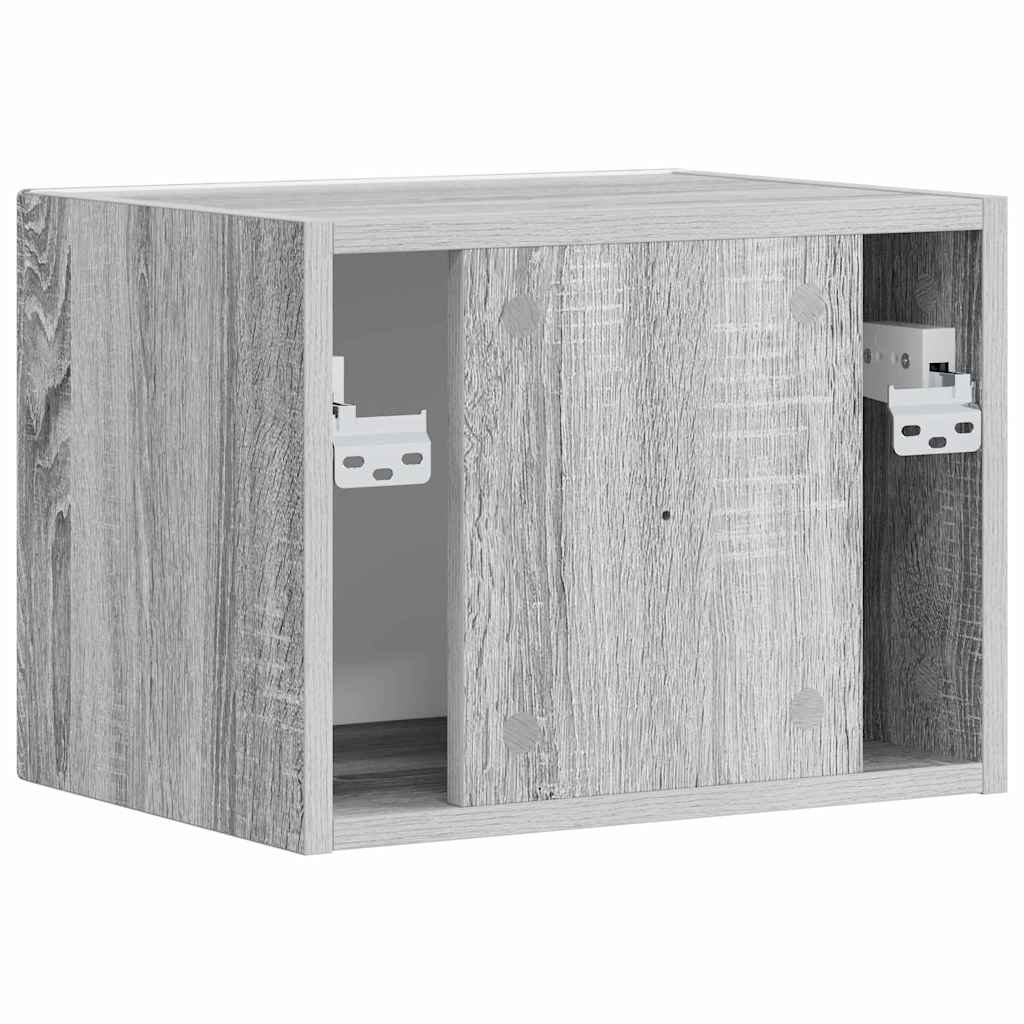 vidaXL Szafka pod telewizor Szary Sonoma 39 x 31 x 29,5 cm