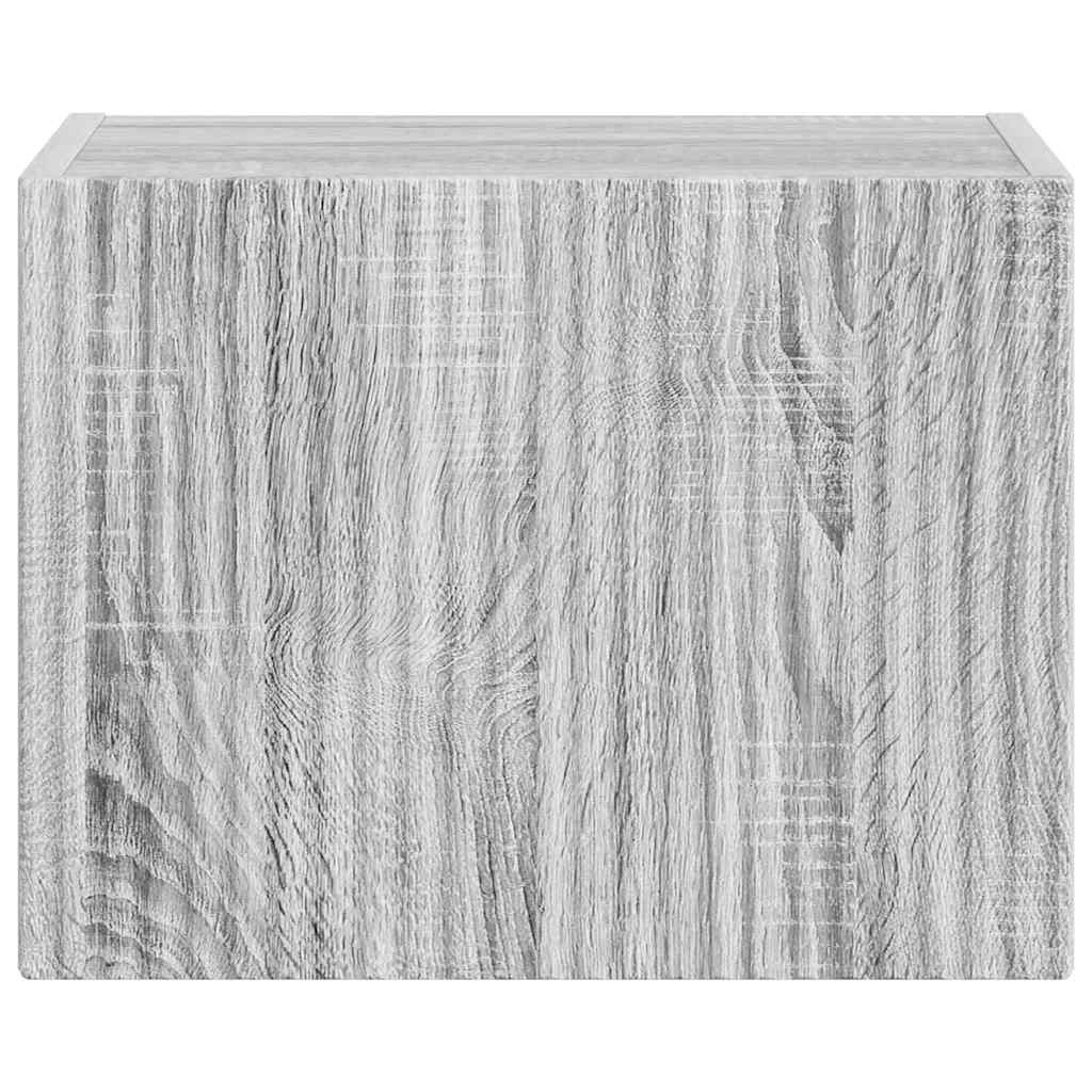 vidaXL Szafka pod telewizor Szary Sonoma 39 x 31 x 29,5 cm