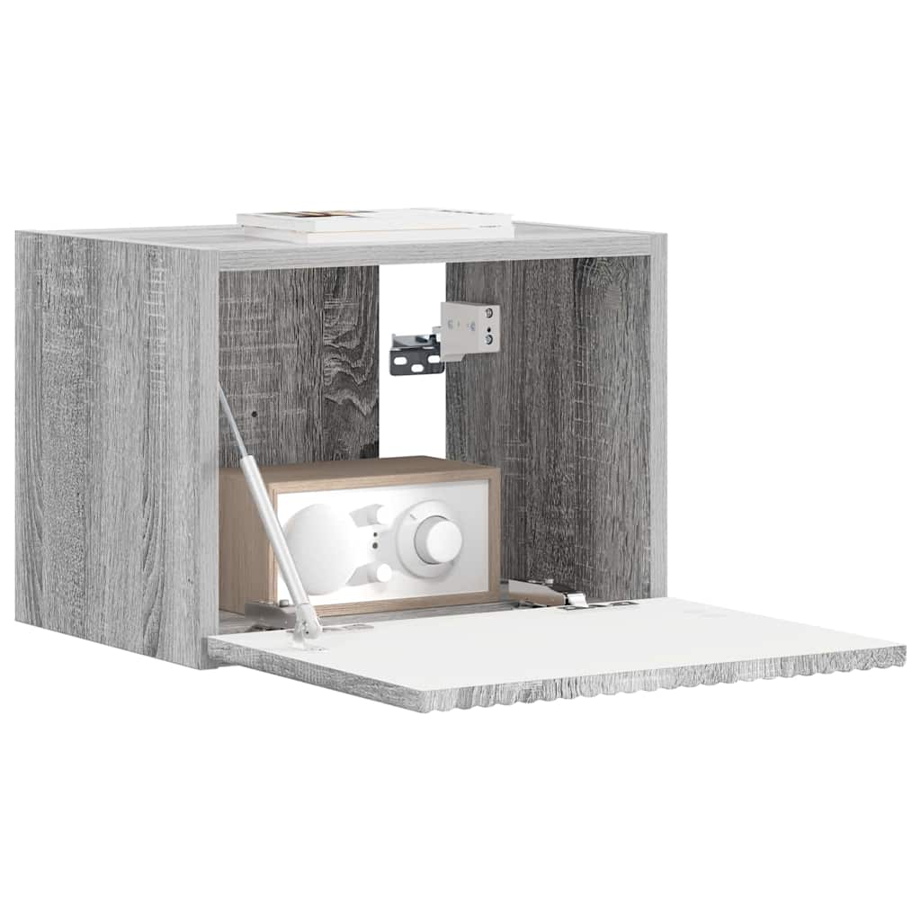 vidaXL Szafka pod telewizor Szary Sonoma 39 x 31 x 29,5 cm