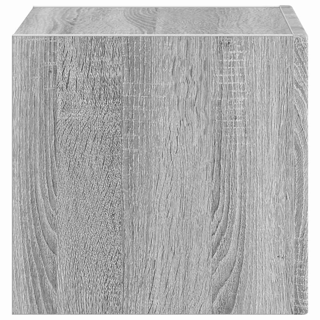 vidaXL Szafka pod telewizor Szary Sonoma 39 x 31 x 29,5 cm