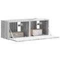 vidaXL Szafka pod telewizor 2 pcs Szary Sonoma 39 x 31 x 29,5 cm
