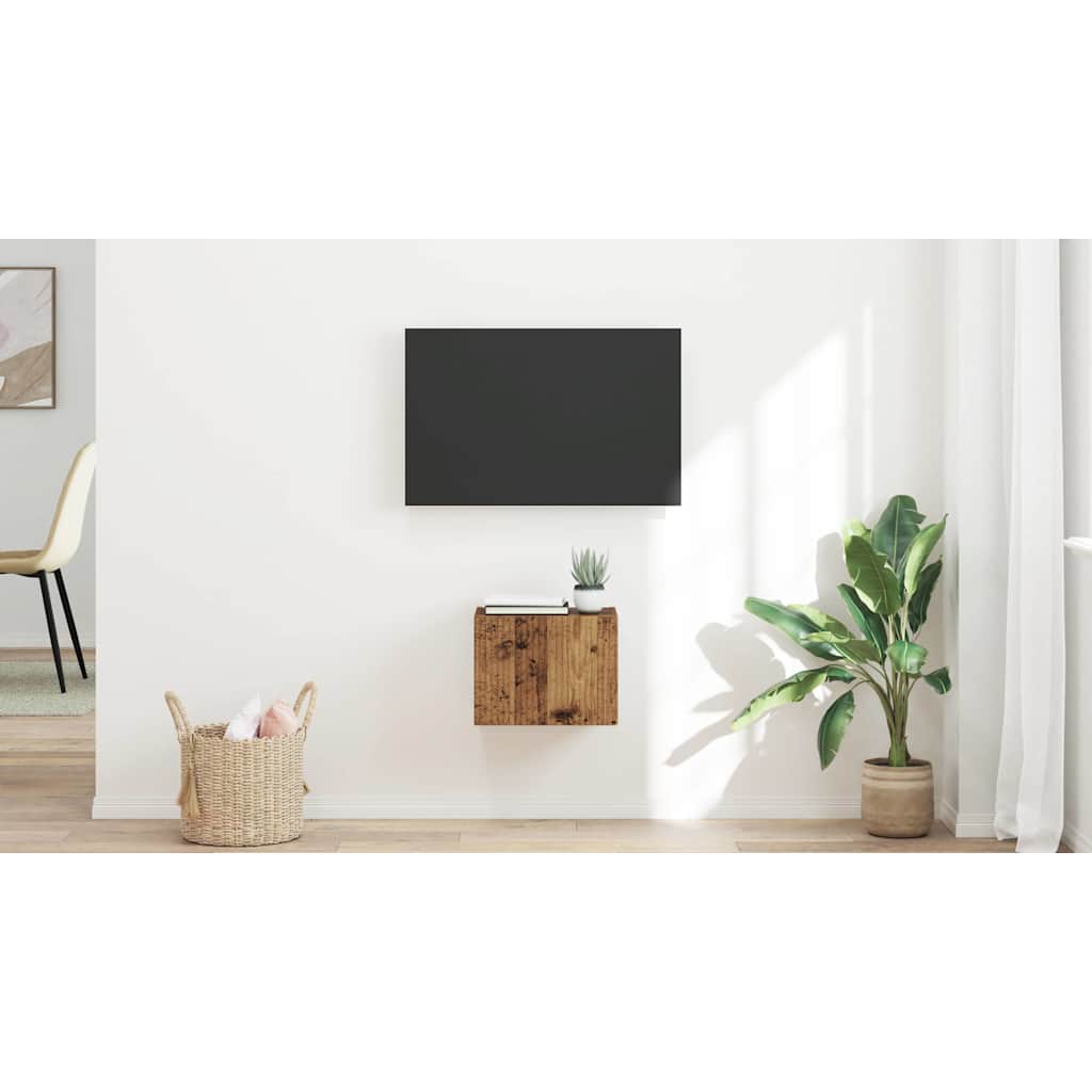 vidaXL Szafka pod telewizor 39 x 31 x 29,5 cm Stare drewno