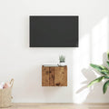 vidaXL Szafka pod telewizor Stare drewno 39 x 31 x 29,5 cm