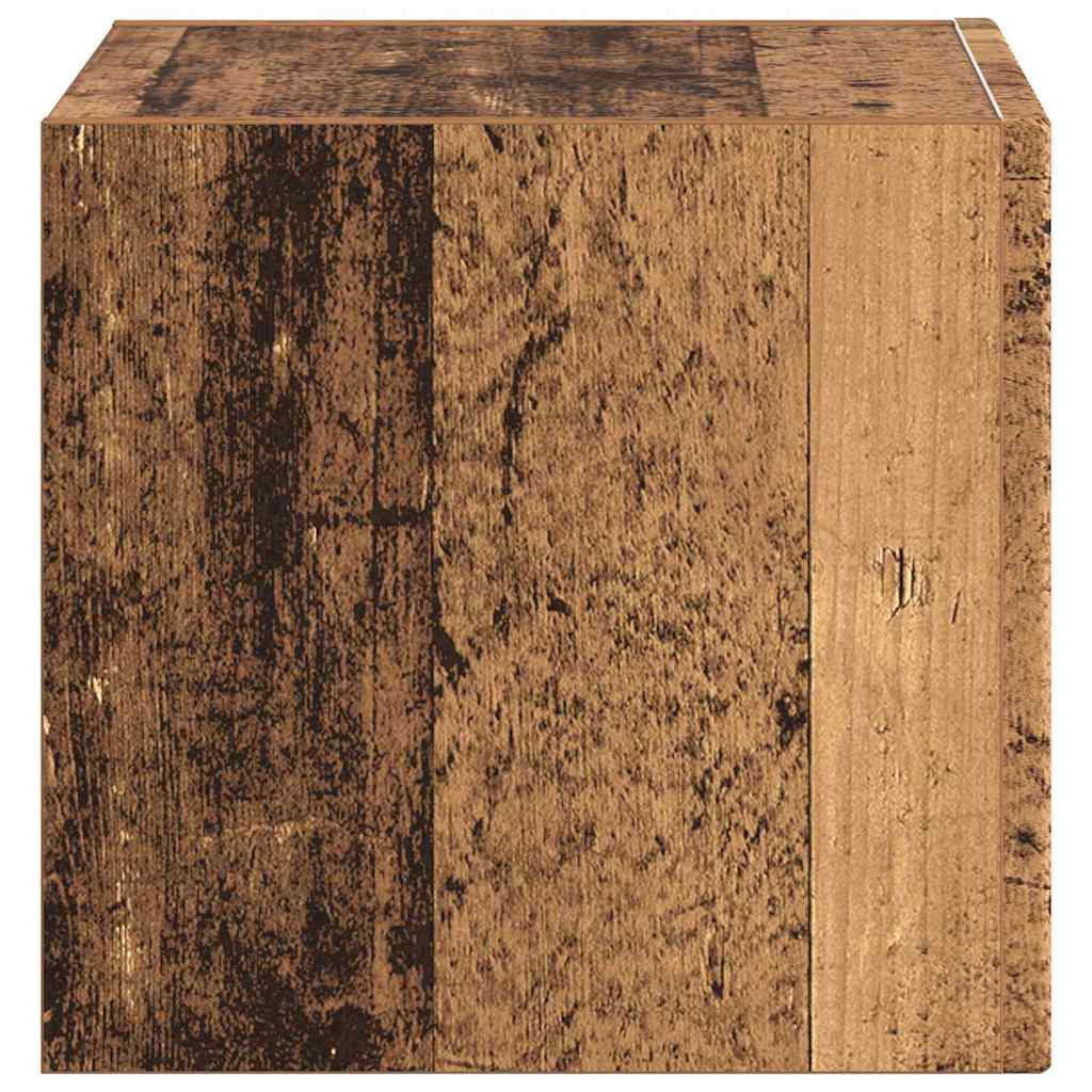 vidaXL Szafka pod telewizor Stare drewno 39 x 31 x 29,5 cm