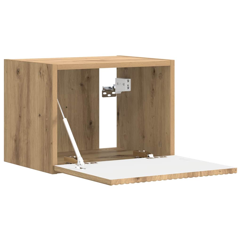 vidaXL Szafka pod telewizor 2 pcs Dąb rzemieślniczy 39 x 31 x 29,5 cm