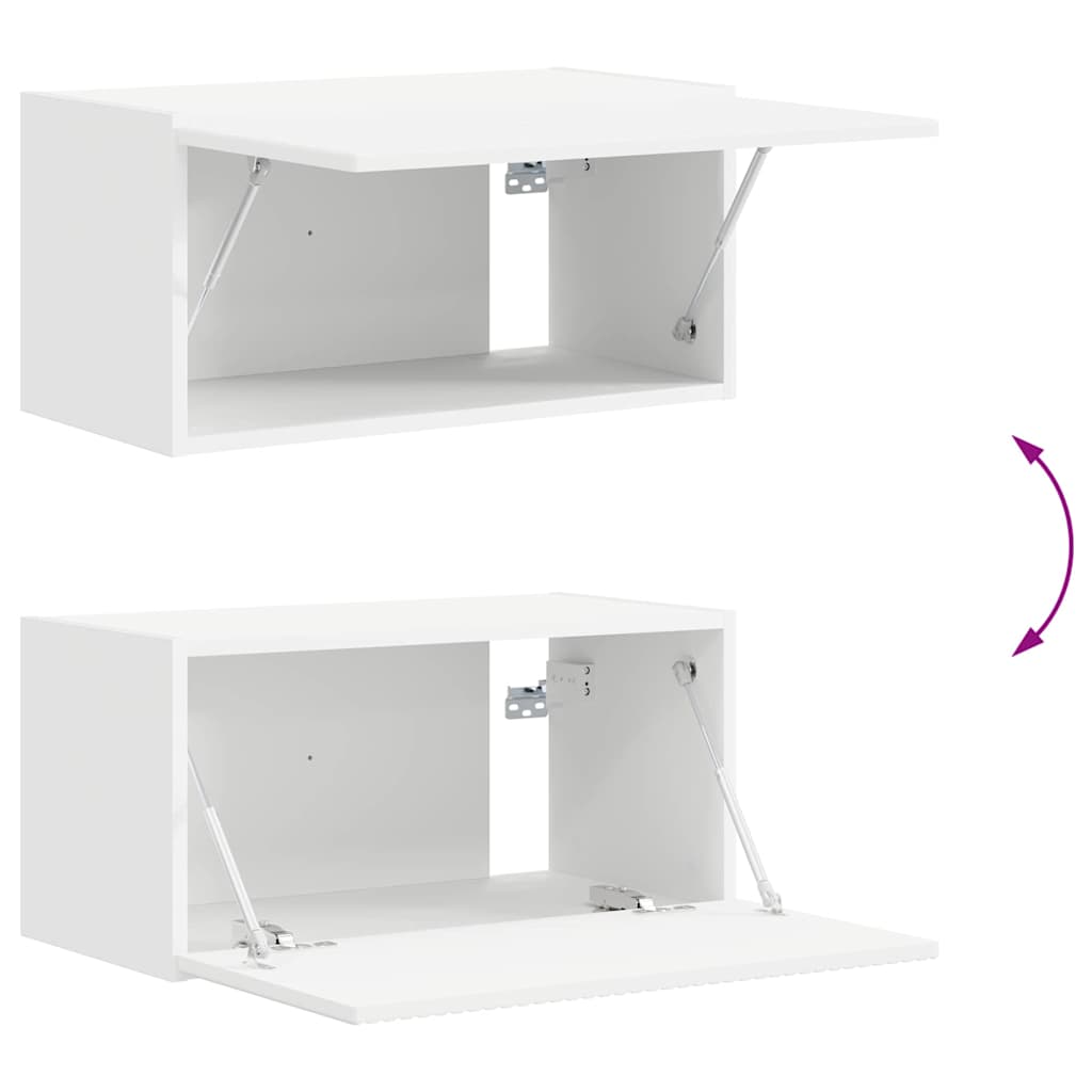 vidaXL Szafka pod telewizor Biały 60 x 31 x 29,5 cm