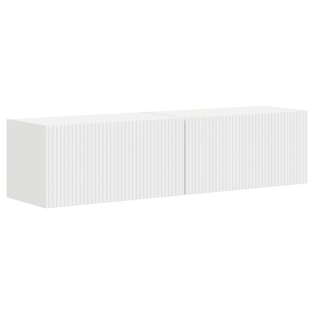vidaXL Szafka pod telewizor 2 pcs Biały 60 x 31 x 29,5 cm