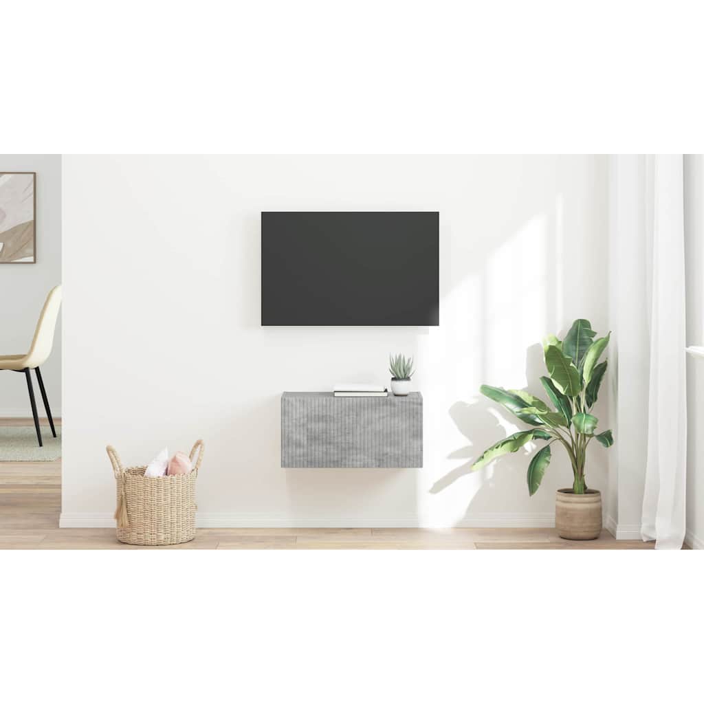 vidaXL Szafka pod telewizor 60 x 31 x 29,5 cm Betonowy