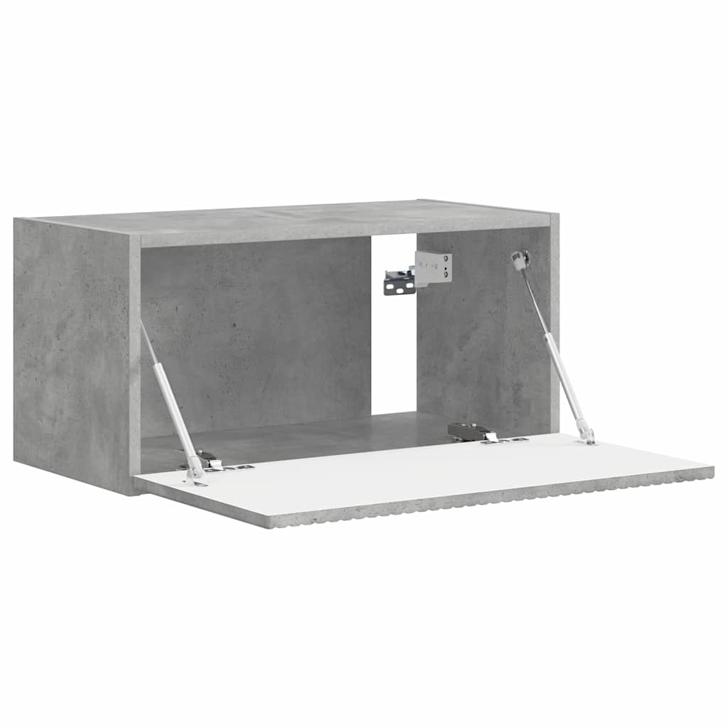 vidaXL Szafka pod telewizor Betonowy 60 x 31 x 29,5 cm