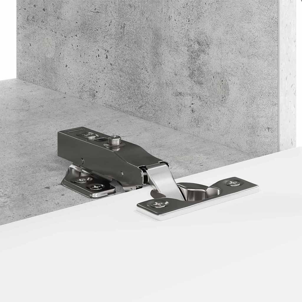 vidaXL Szafka pod telewizor 2 pcs Betonowy 60 x 31 x 29,5 cm
