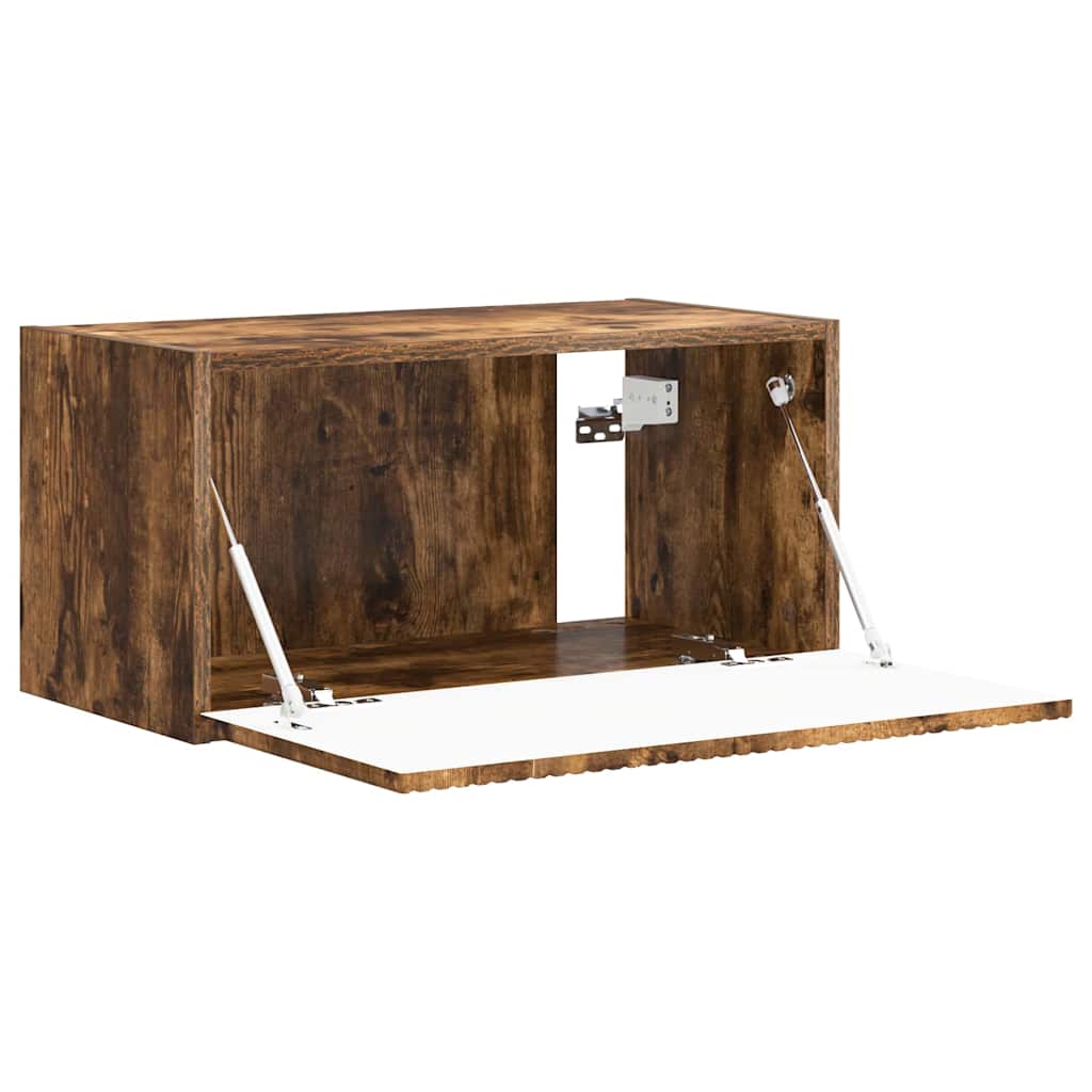 vidaXL Szafka pod telewizor Dąb wędzony 60 x 31 x 29,5 cm