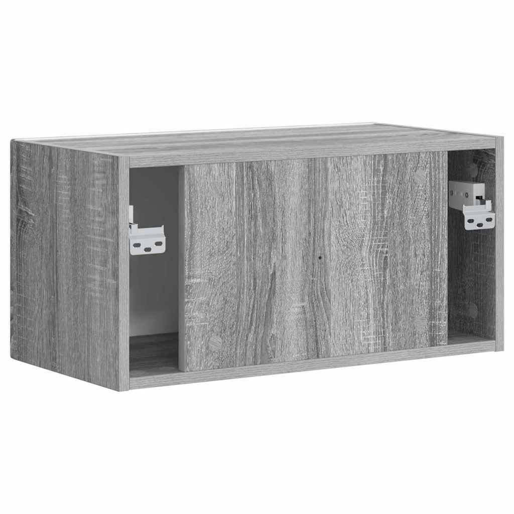 vidaXL Szafka pod telewizor Szary Sonoma 60 x 31 x 29,5 cm