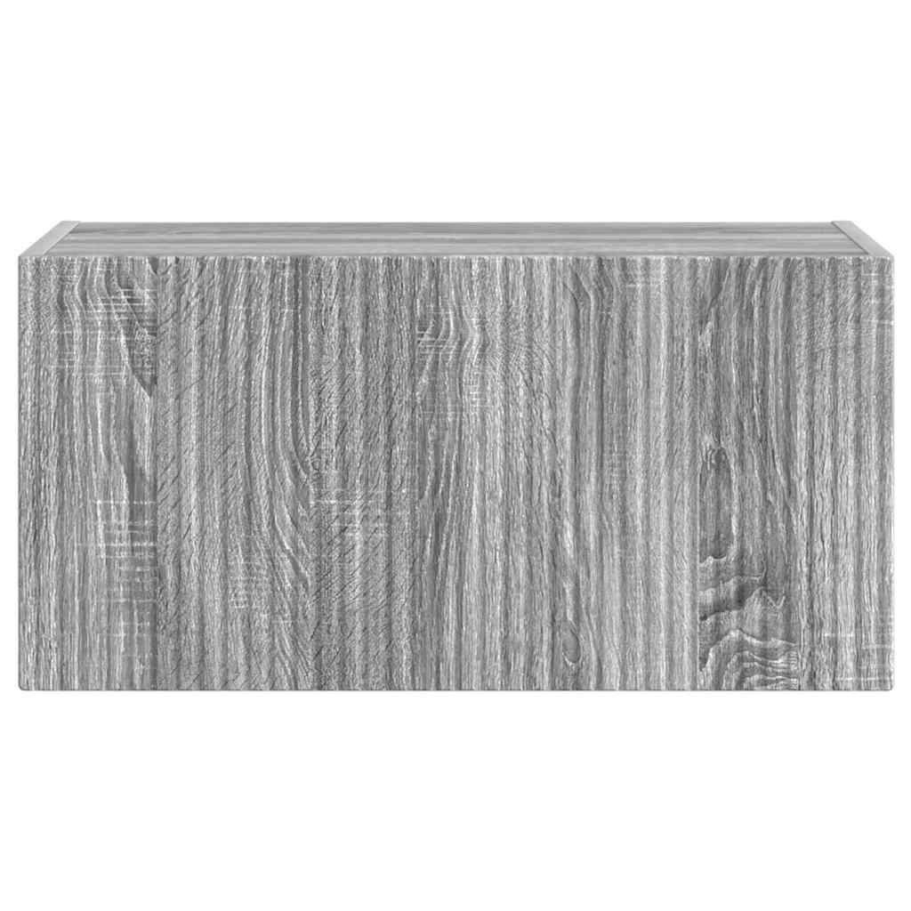 vidaXL Szafka pod telewizor Szary Sonoma 60 x 31 x 29,5 cm