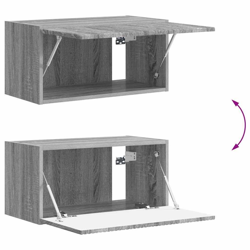 vidaXL Szafka pod telewizor Szary Sonoma 60 x 31 x 29,5 cm