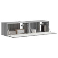 vidaXL Szafka pod telewizor 2 pcs Szary Sonoma 60 x 31 x 29,5 cm