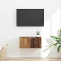 vidaXL Szafka pod telewizor Stare drewno 60 x 31 x 29,5 cm