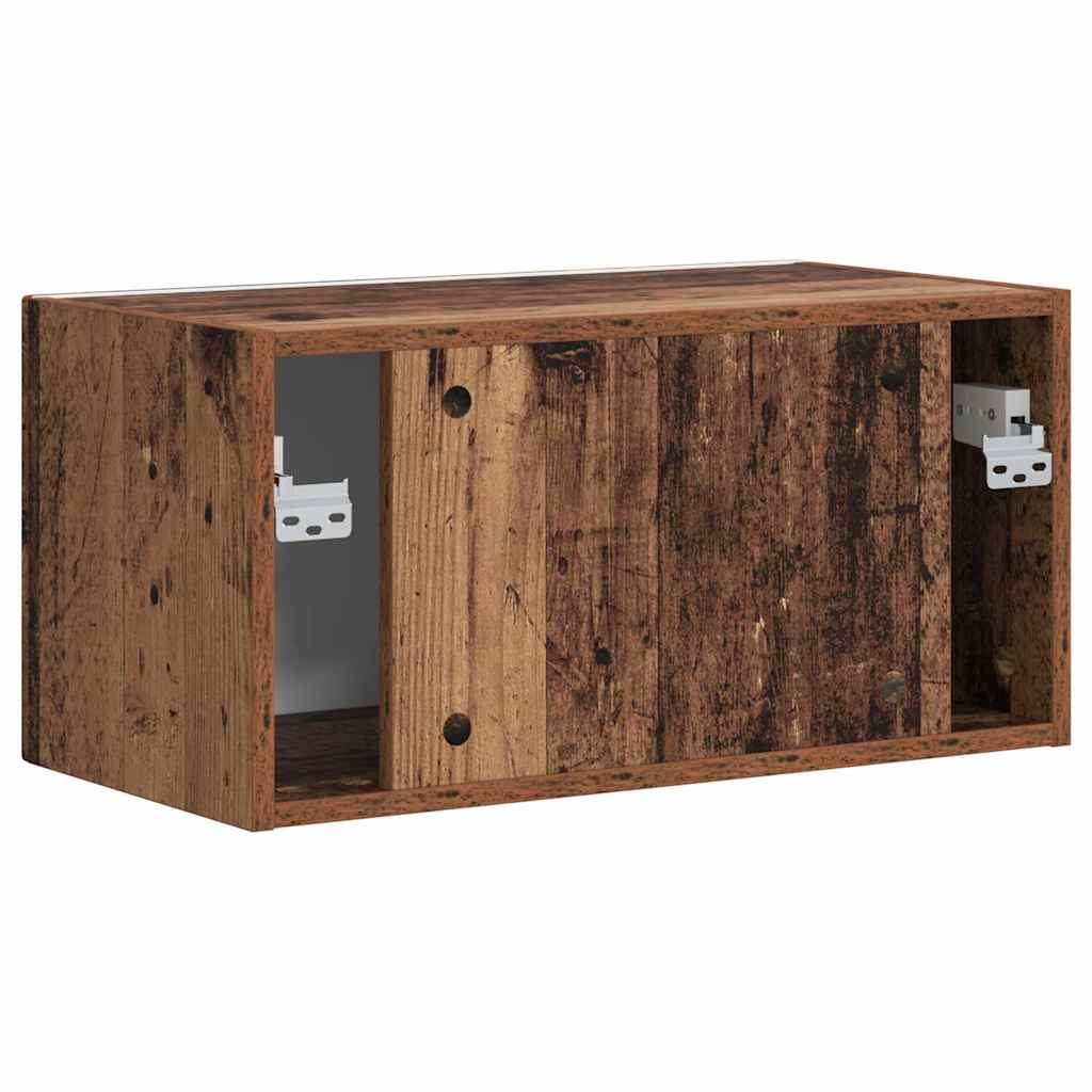 vidaXL Szafka pod telewizor Stare drewno 60 x 31 x 29,5 cm