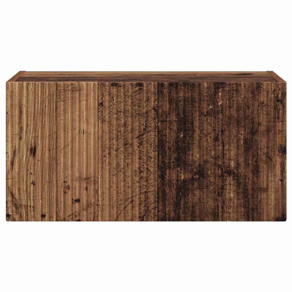vidaXL Szafka pod telewizor Stare drewno 60 x 31 x 29,5 cm