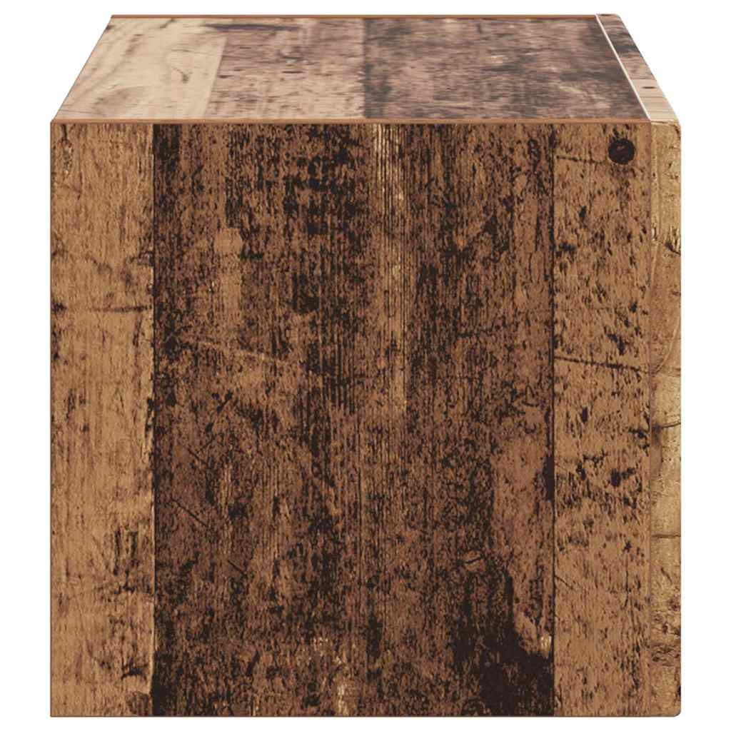 vidaXL Szafka pod telewizor Stare drewno 60 x 31 x 29,5 cm