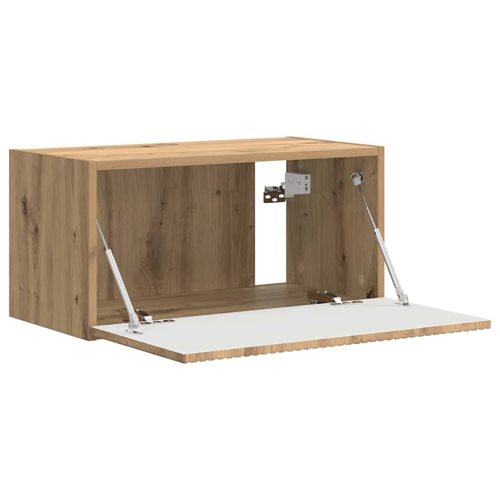 vidaXL Szafka pod telewizor 60 x 31 x 29,5 cm Dąb rzemieślniczy