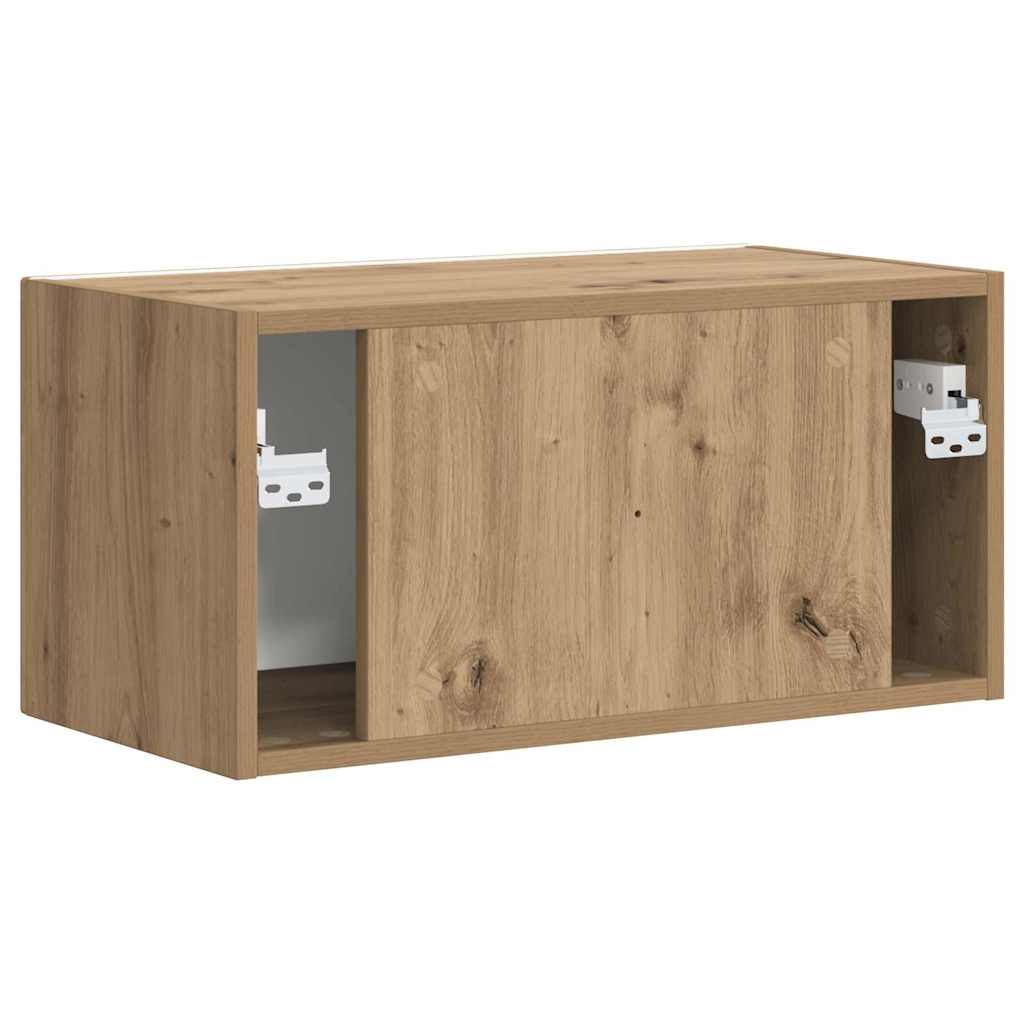 vidaXL Szafka pod telewizor 60 x 31 x 29,5 cm Dąb rzemieślniczy