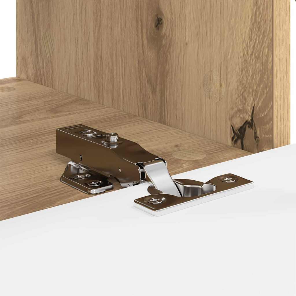 vidaXL Szafka pod telewizor 2 pcs Dąb rzemieślniczy 60 x 31 x 29,5 cm