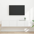 vidaXL Szafka pod telewizor 2 pcs Biały 78,5 x 31 x 29,5 cm