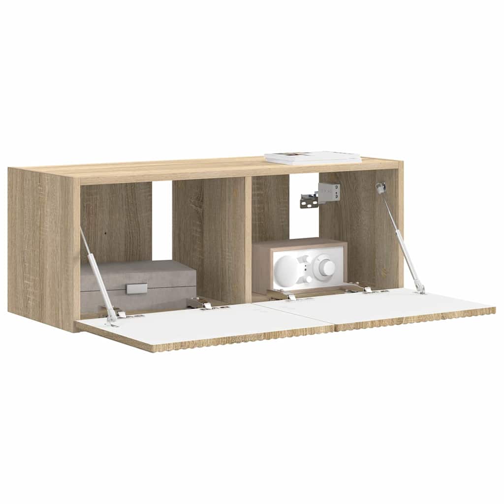 vidaXL Szafka pod telewizor Sonoma 78,5 x 31 x 29,5 cm
