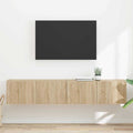 vidaXL Szafka pod telewizor 2 pcs Sonoma 78,5 x 31 x 29,5 cm