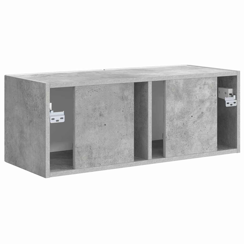 vidaXL Szafka pod telewizor Betonowy 78,5 x 31 x 29,5 cm